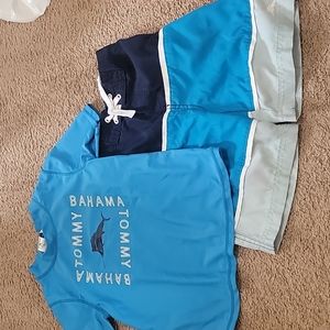 Tommy Bahama rash guard set